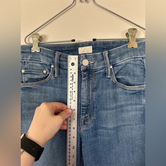 MOTHER Jeans High Waisted Looker Ankle Size 25 - Picture 5 of 9
